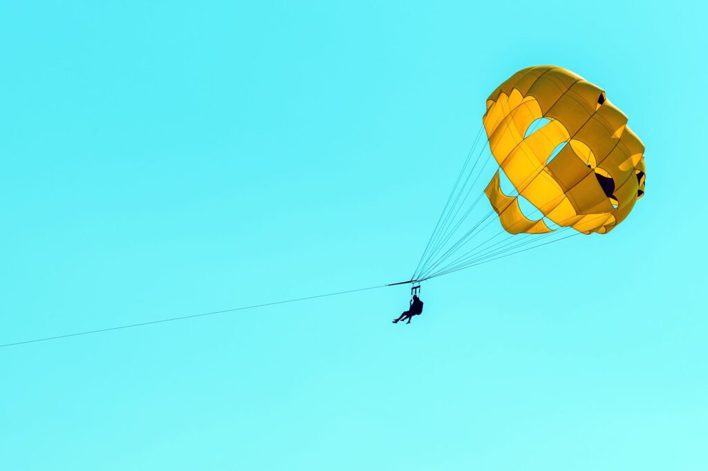 parasailing