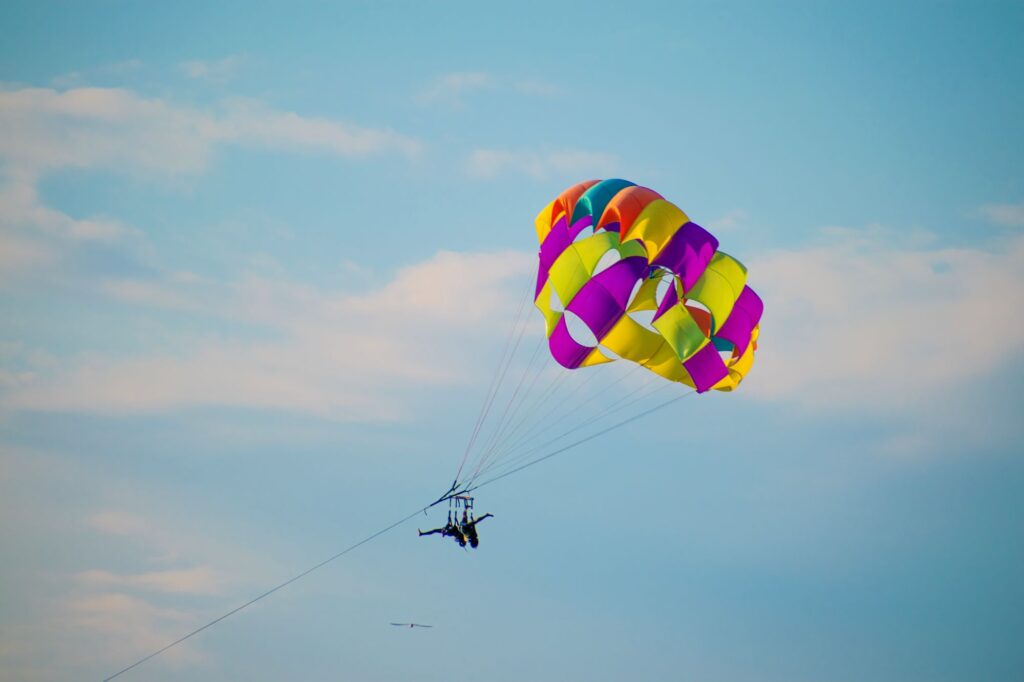 parasailing