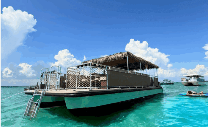 a tiki boat